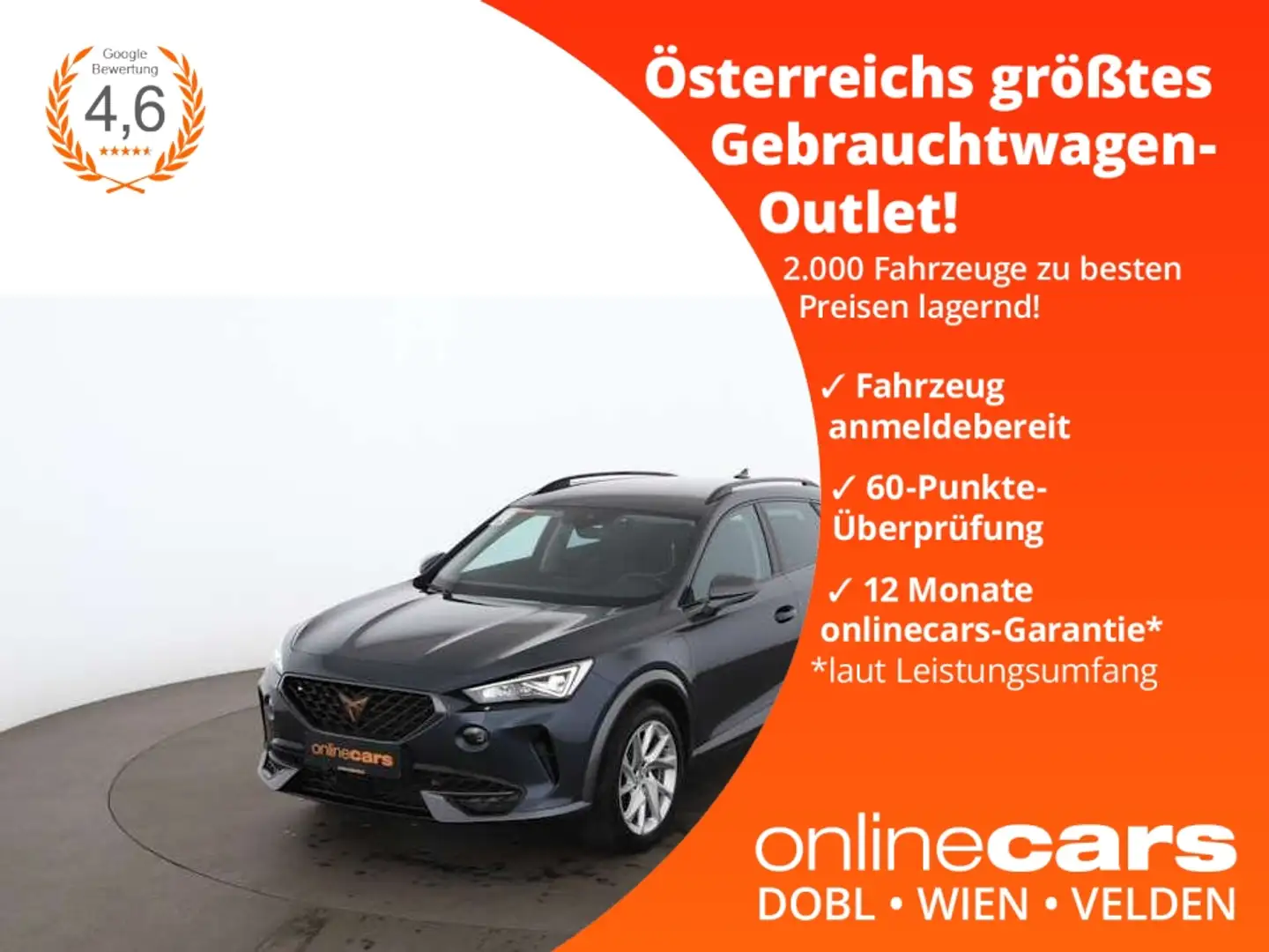 CUPRA Formentor 1.4 eHybrid PHEV 150/204 Aut LED RADAR Grau - 1