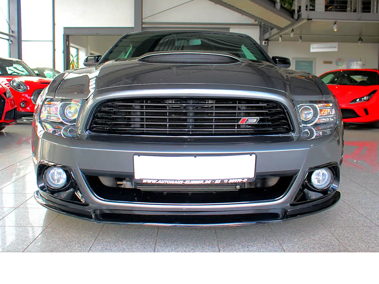Ford Mustang V8 5.0 GT Roush Stage 3 Supercharger Grijs - 2