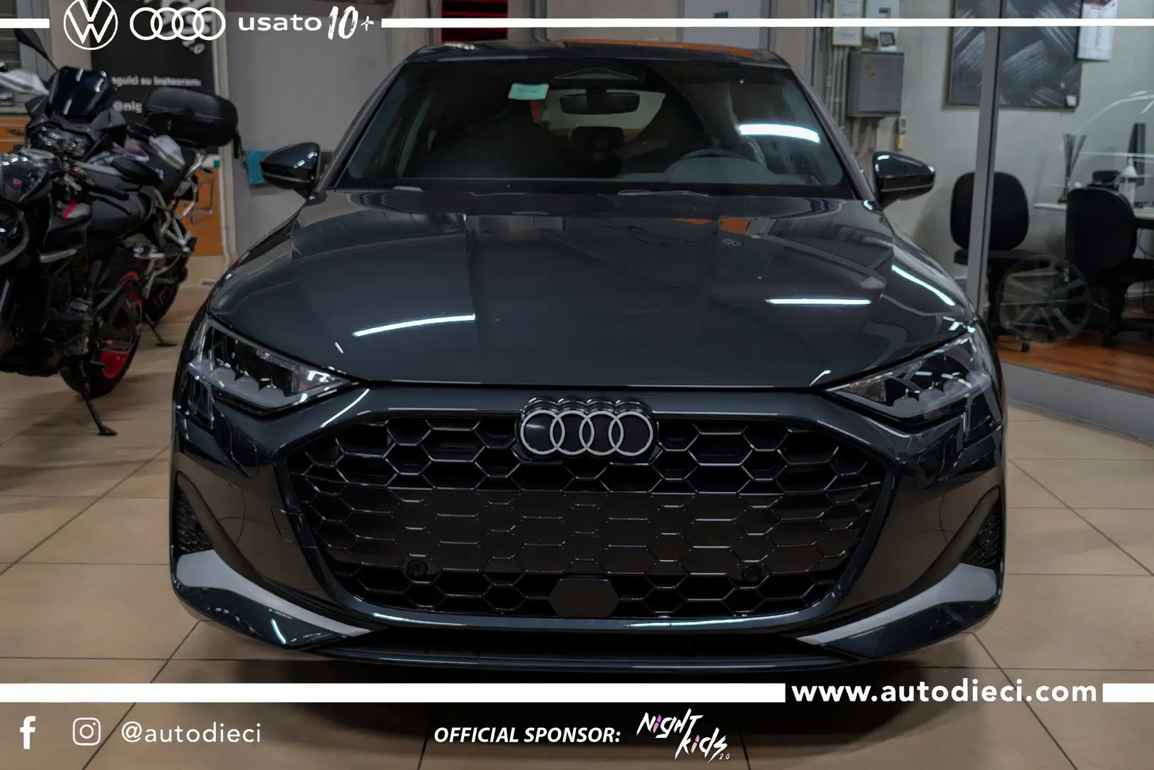 Audi A3 Sportback 35 2.0 tdi Business Advanced s-tronic Grigio - 1