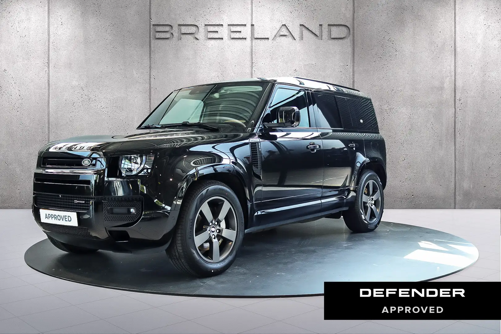 Land Rover Defender P400e 110 X-Dynamic HSE | Grijs kenteken | Panoram Zwart - 1