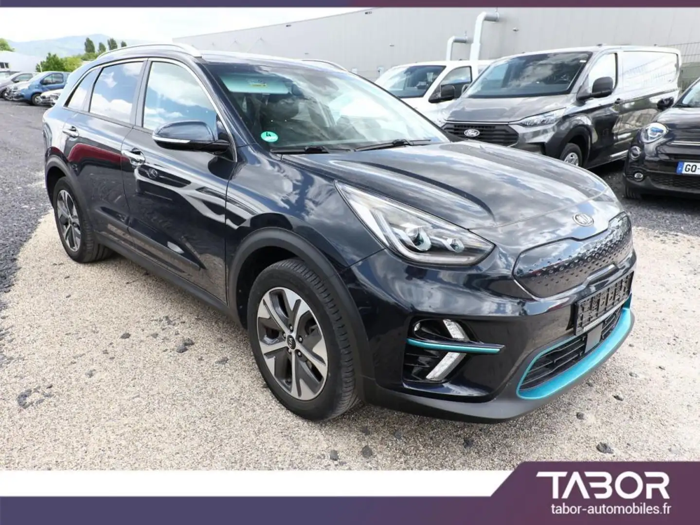 Kia Niro e- 64 kWh Vision LED GPS PrivG LaneAs Bleu - 2