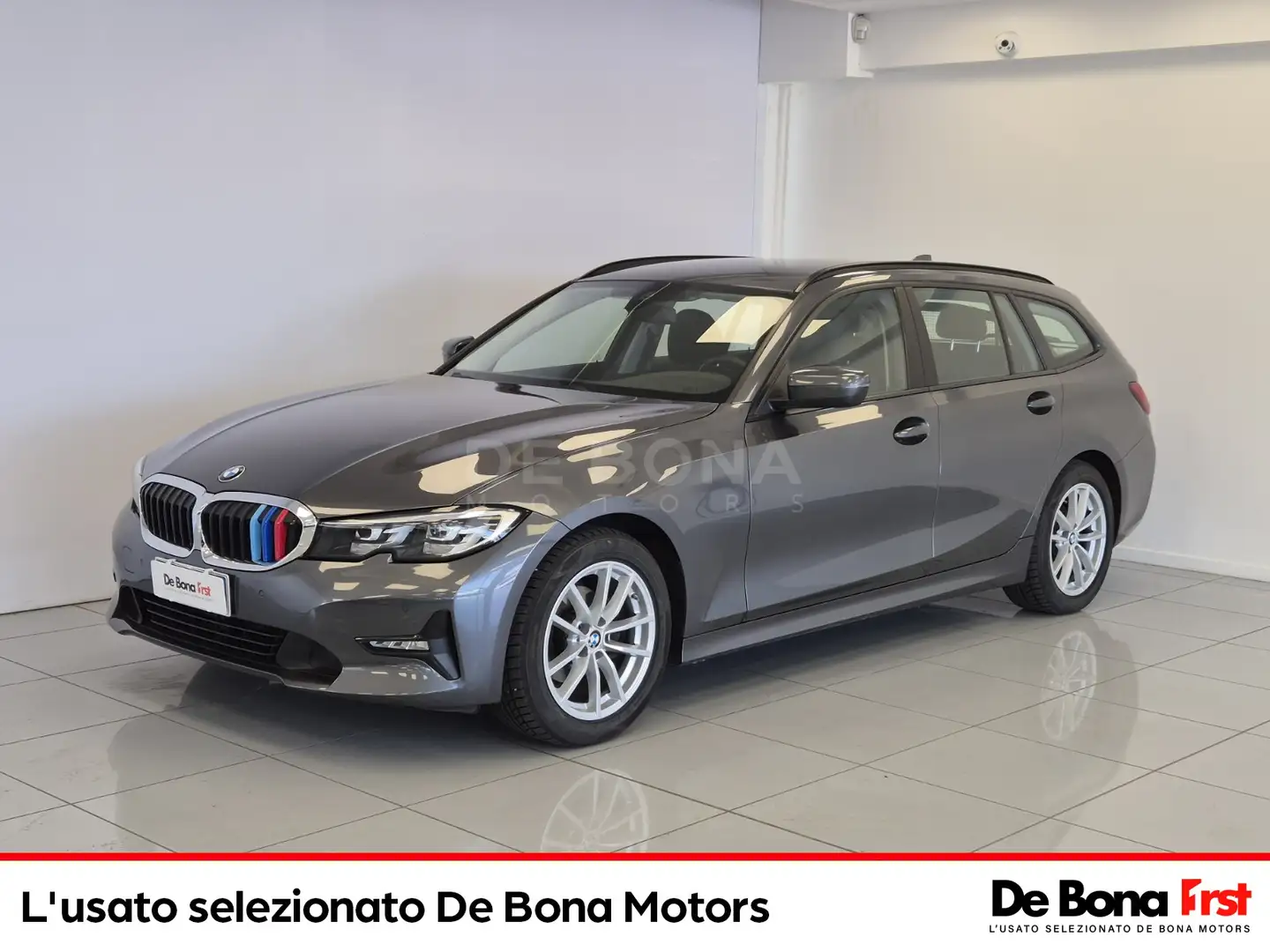 BMW 318 318d touring business advantage auto Grigio - 1