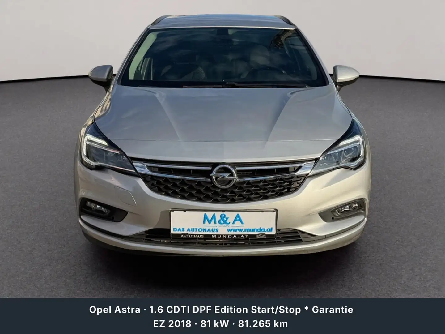 Opel Astra 1.6 CDTI DPF Edition Start/Stop * Garantie Grau - 2