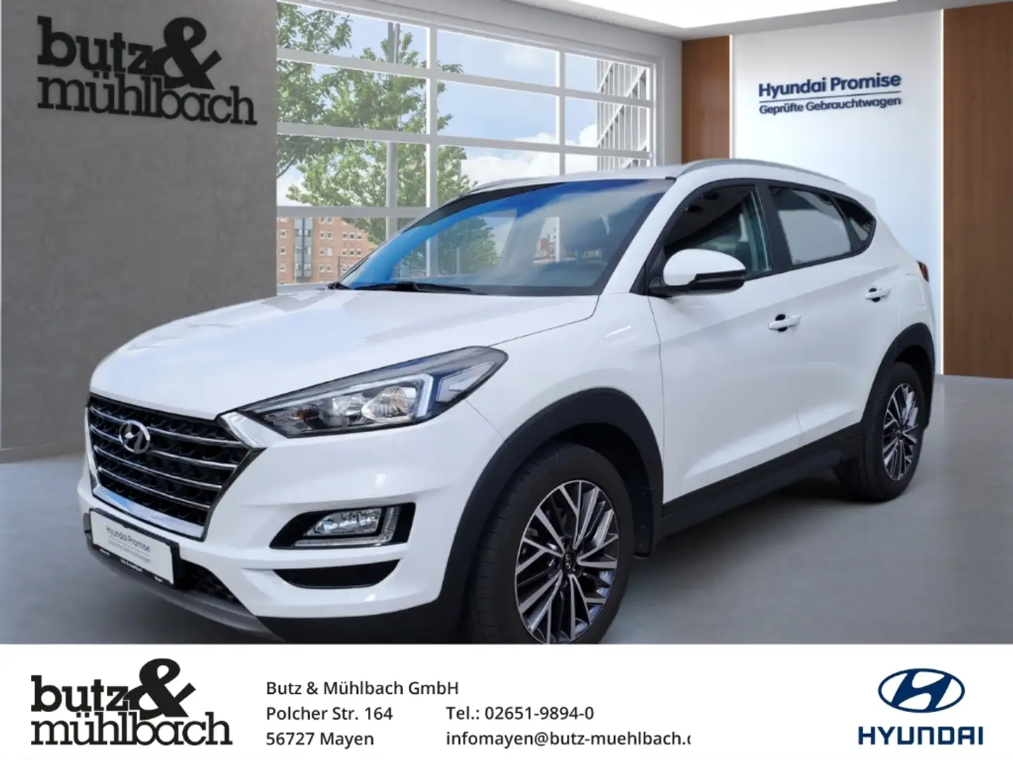 Hyundai TUCSON 1.6 Advantage 2WD -MAYEN bijela - 1