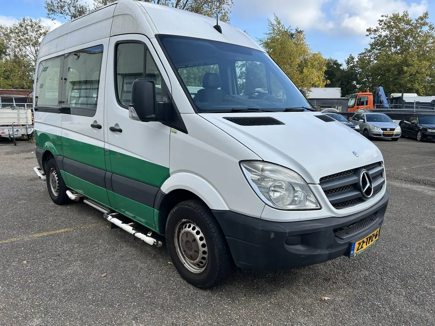 Mercedes-Benz Sprinter 213 2.2 CDI 325 HD 3-zit rijen / marge / geel kent Wit - 2