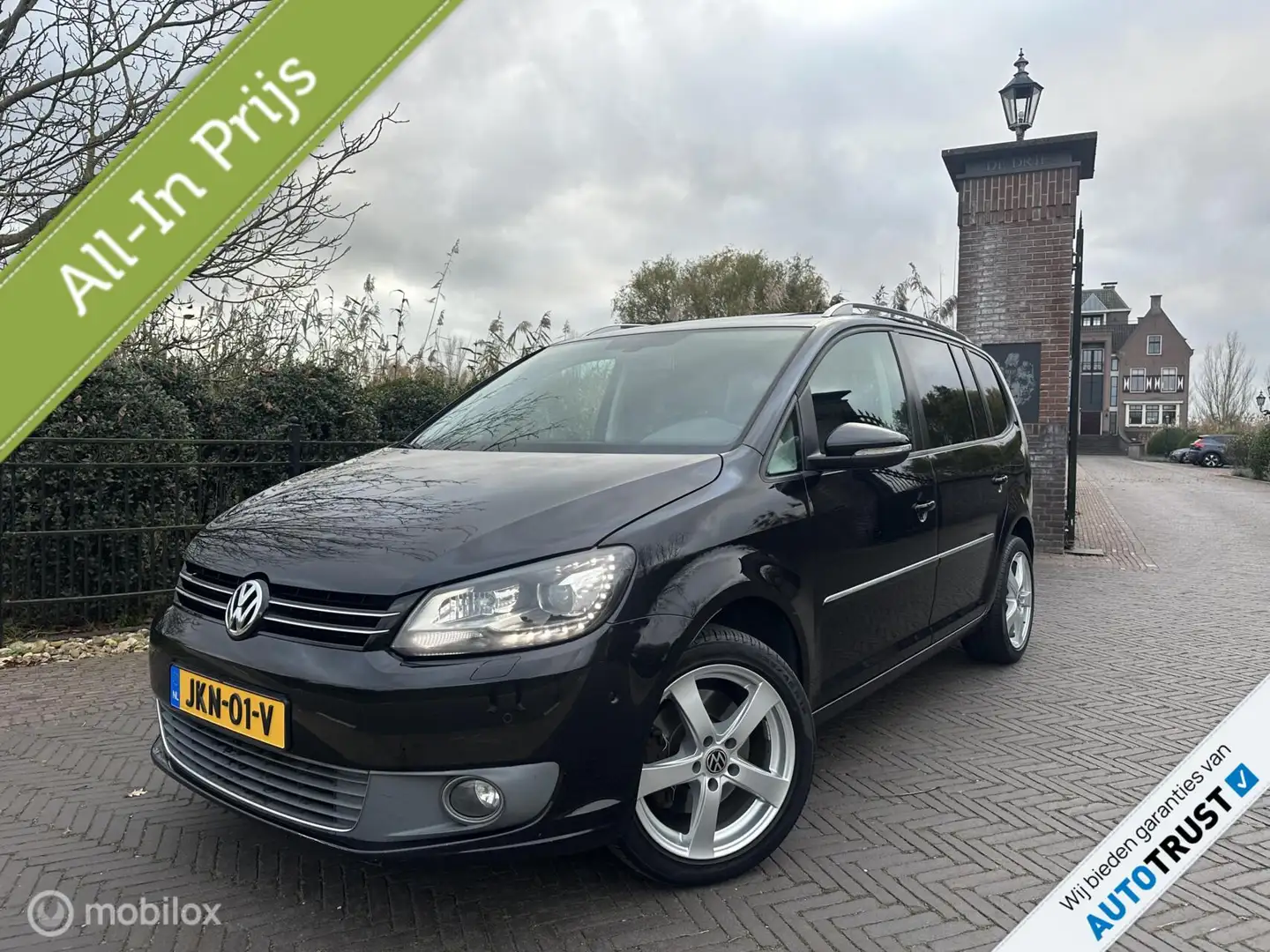 Volkswagen Touran 1.4 TSI DSG 170pk! 7-personen Leer Pano Noir - 1