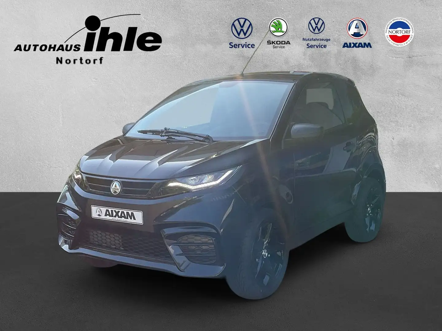 Aixam City Sport CarPlay RFK Bluetooth ZV+FB Nero - 1