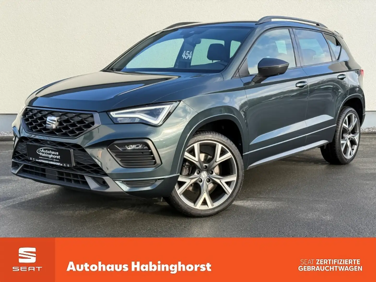 SEAT Ateca 1.5 TSI ACT DSG FR Navi Beats TopView LED Standhzg Grün - 1