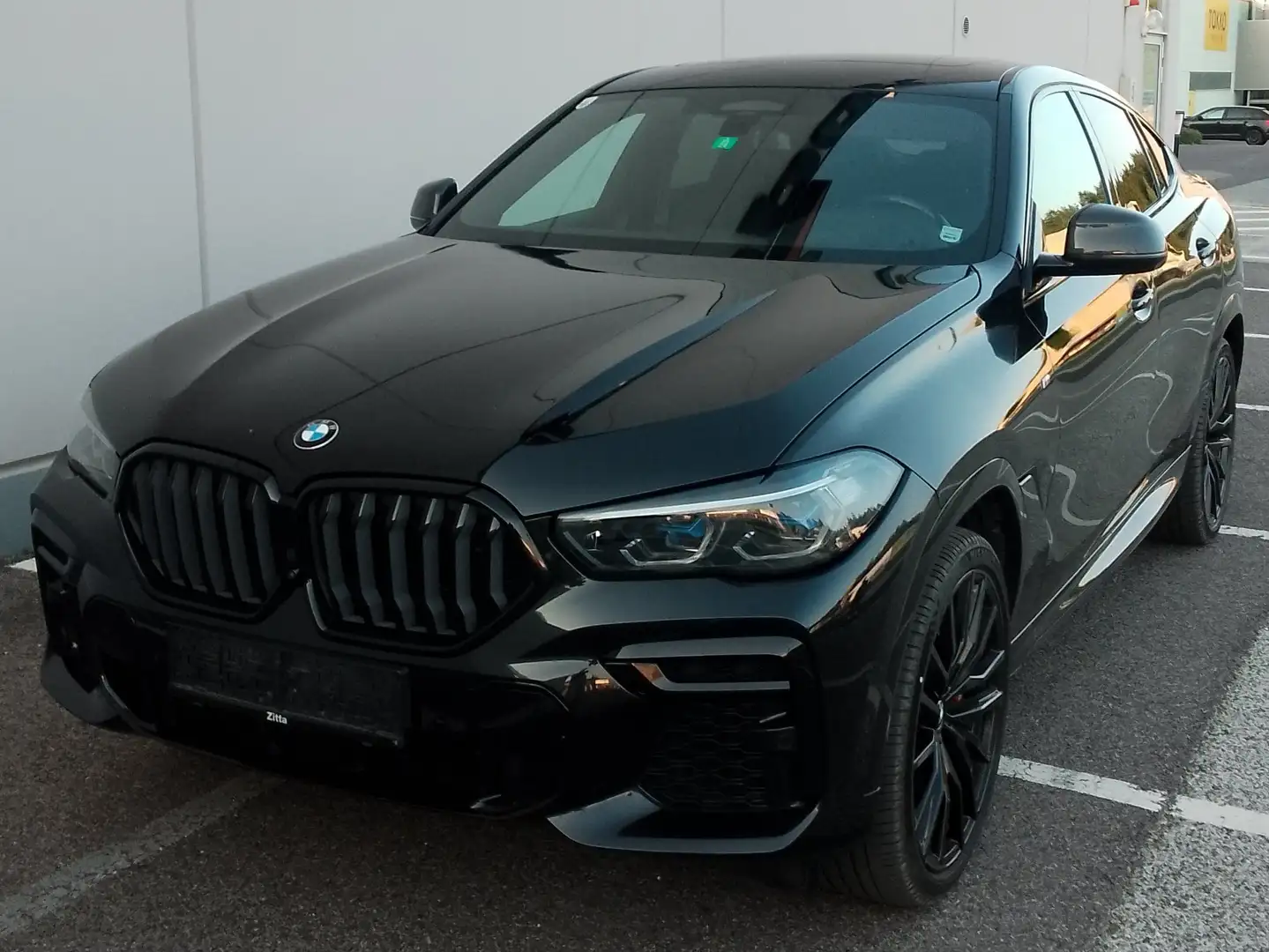 BMW X6 X6 xDrive40d 48V Aut. Schwarz - 2