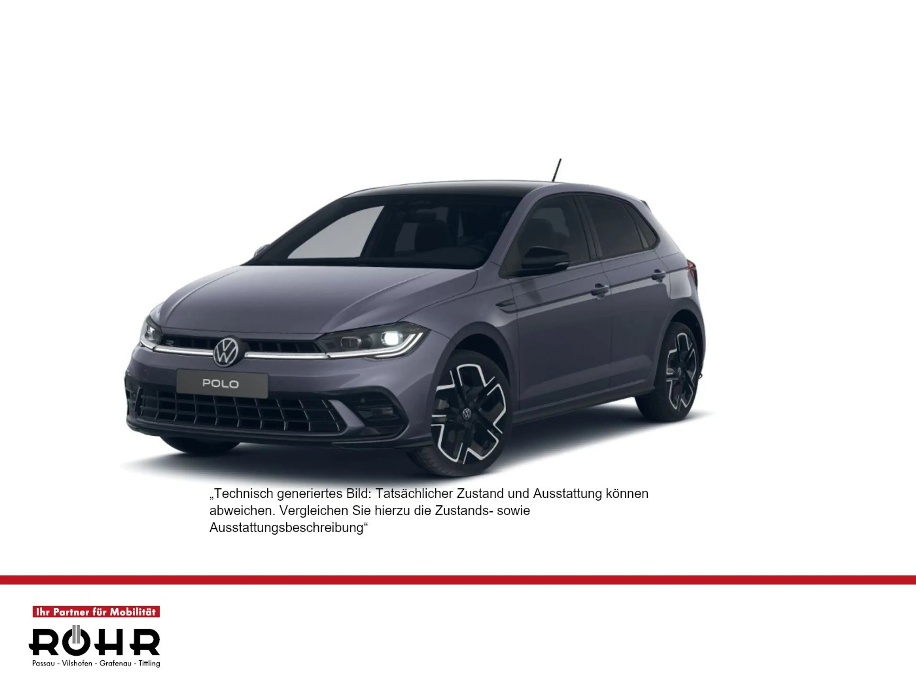 Volkswagen Polo R-Line (Keyless/Klima/Rückfahrkamera) 1.0 l TSI 7