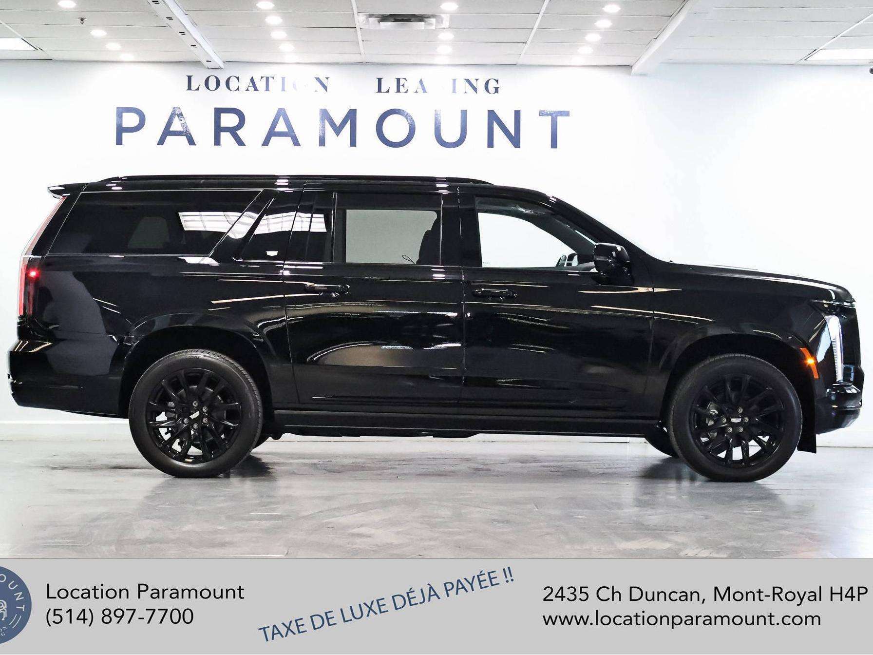 2026 Cadillac Escalade Sport | Black Onyx Package | LEASE ONLY