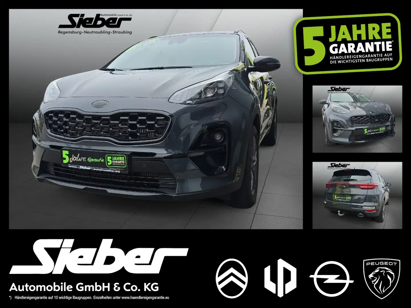 Kia Sportage 1.6 T-GDI Black Edition **Sitzheizung** - 1