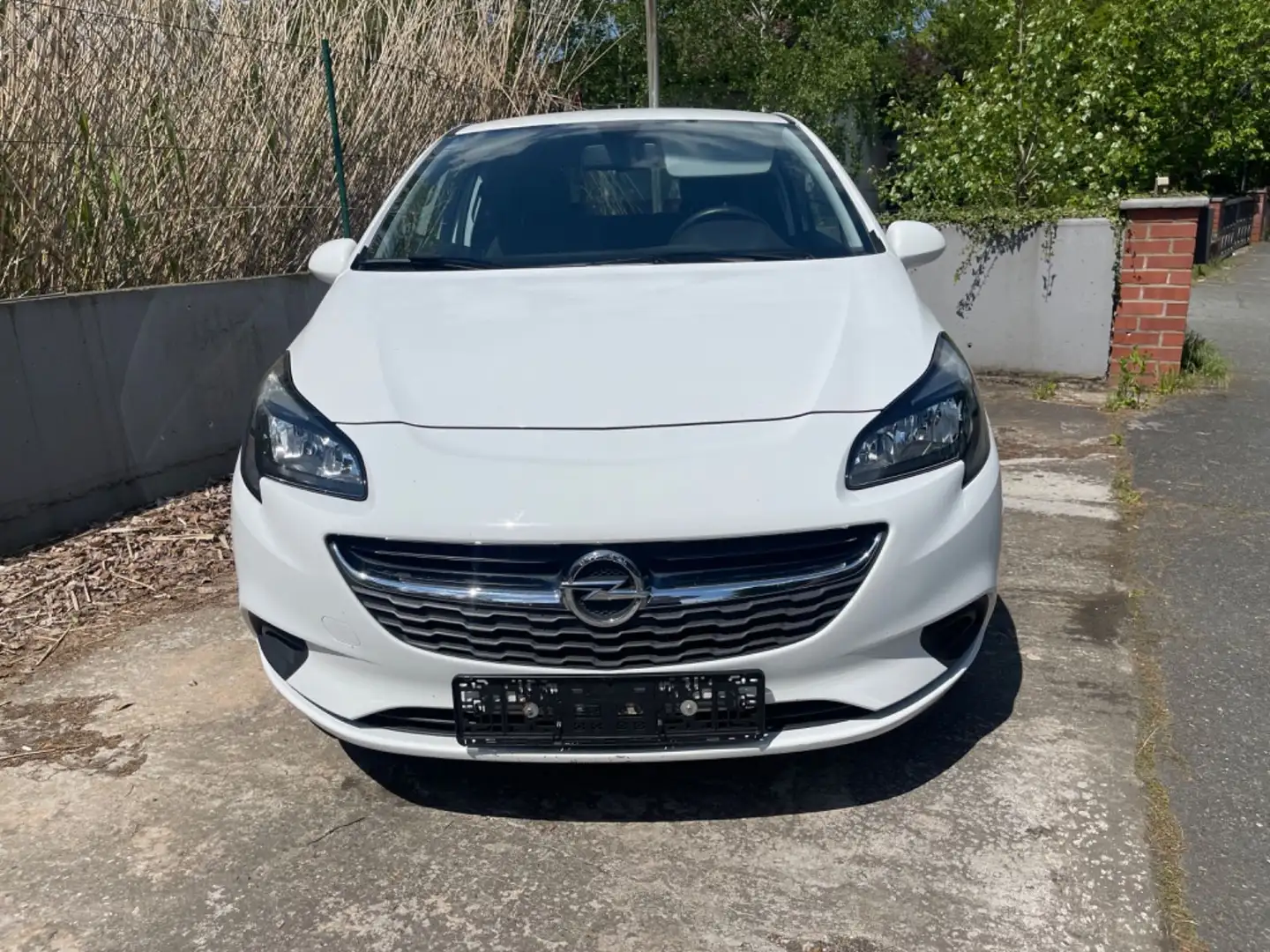 Opel Corsa E Edition ecoFlex 1.Hand Klima Weiß - 1