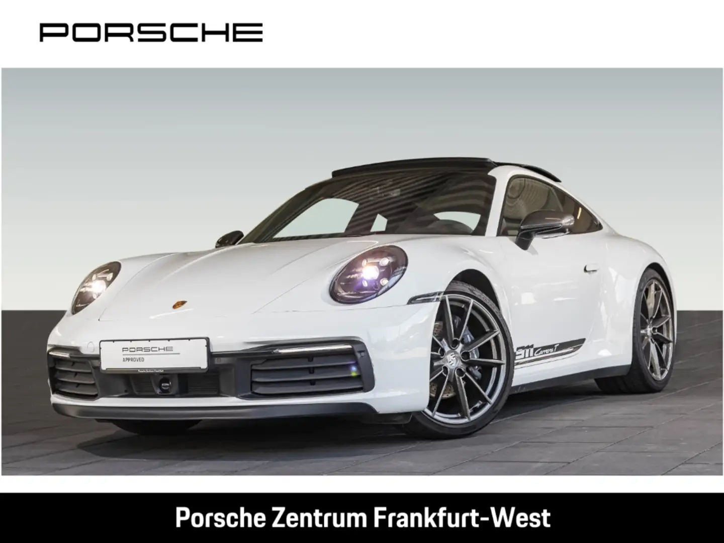 Porsche 992 911 Carrera T Sport Chrono Surround-View LED Weiß - 1