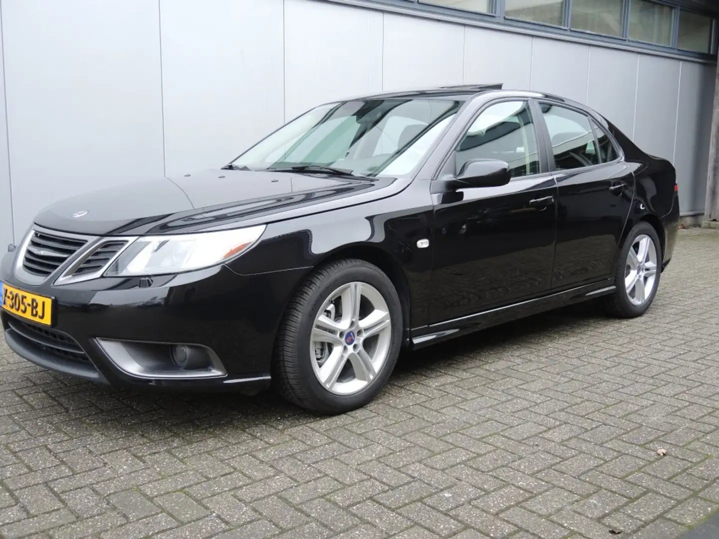 Saab 9-3 2.0 Aero TX  4x4 met schuifdak Zwart - 1