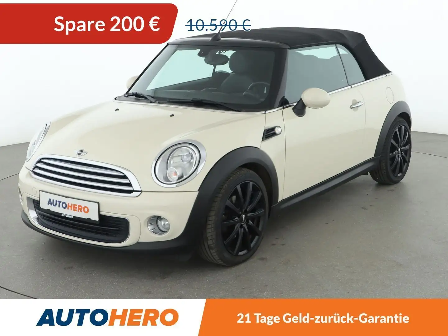 MINI One Cabrio One *TEMPO*PDC*SHZ* Blanc - 1