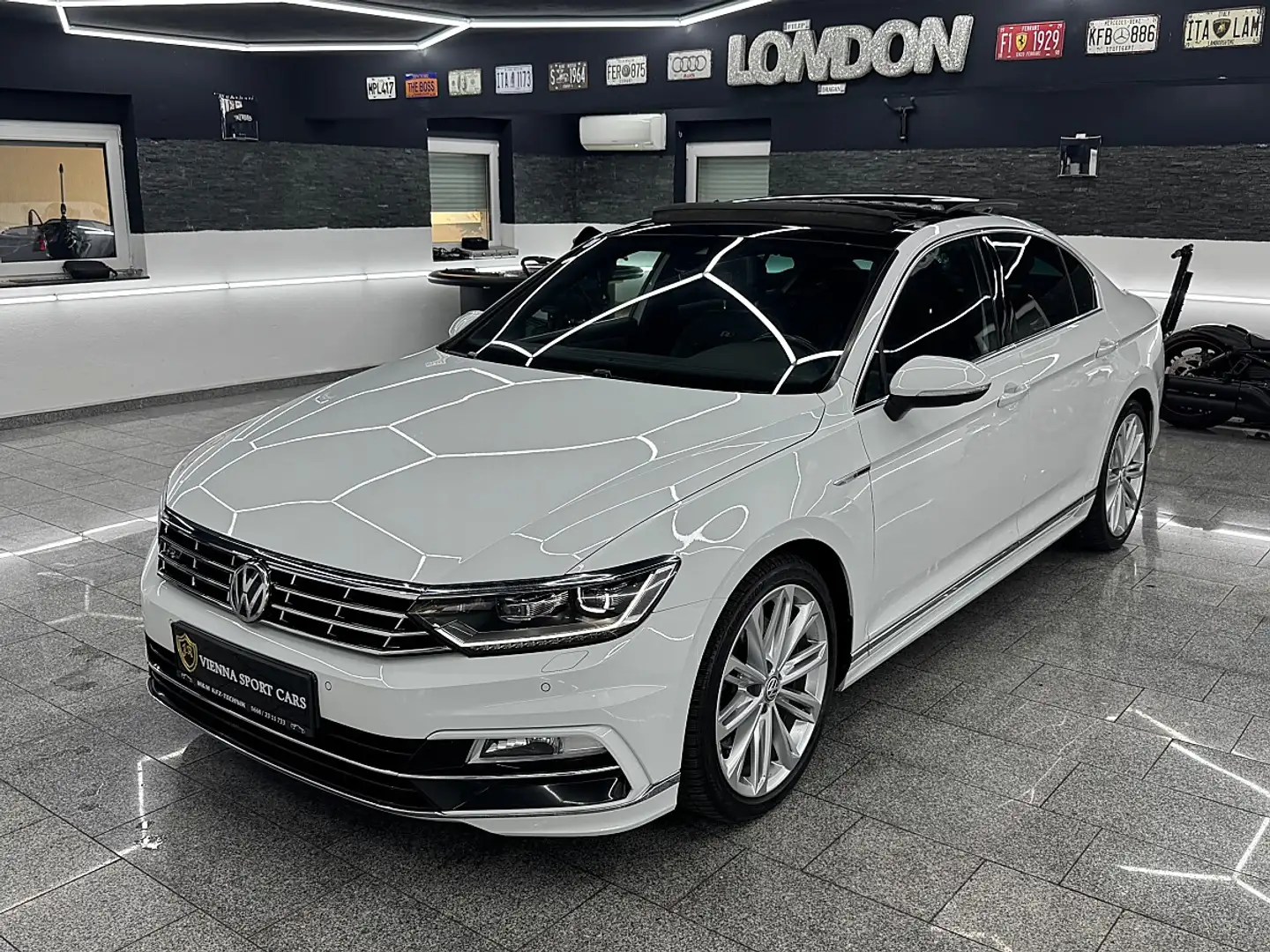 Volkswagen Passat 2,0 BI-TDI 4Motion DSG*R-Line*Highline*Voll* Weiß - 2