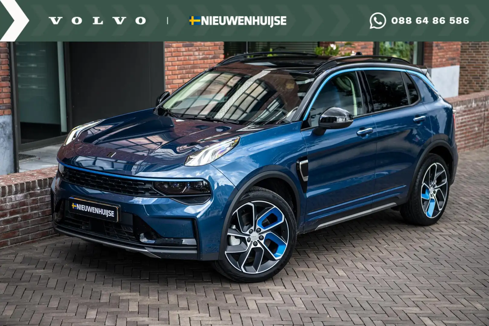 Lynk & Co 01 1.5 Plug-in Hybrid | Panoramadak | Adaptive cruise Bleu - 1