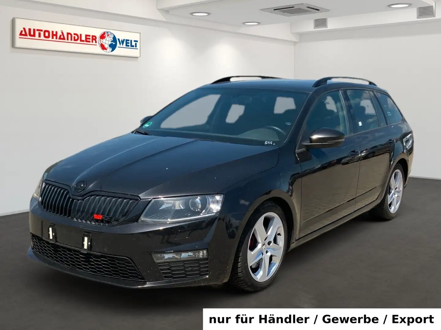 Skoda Octavia RS Kombi 2.0 TDI Navi Xenon Leder AAC Schwarz - 1