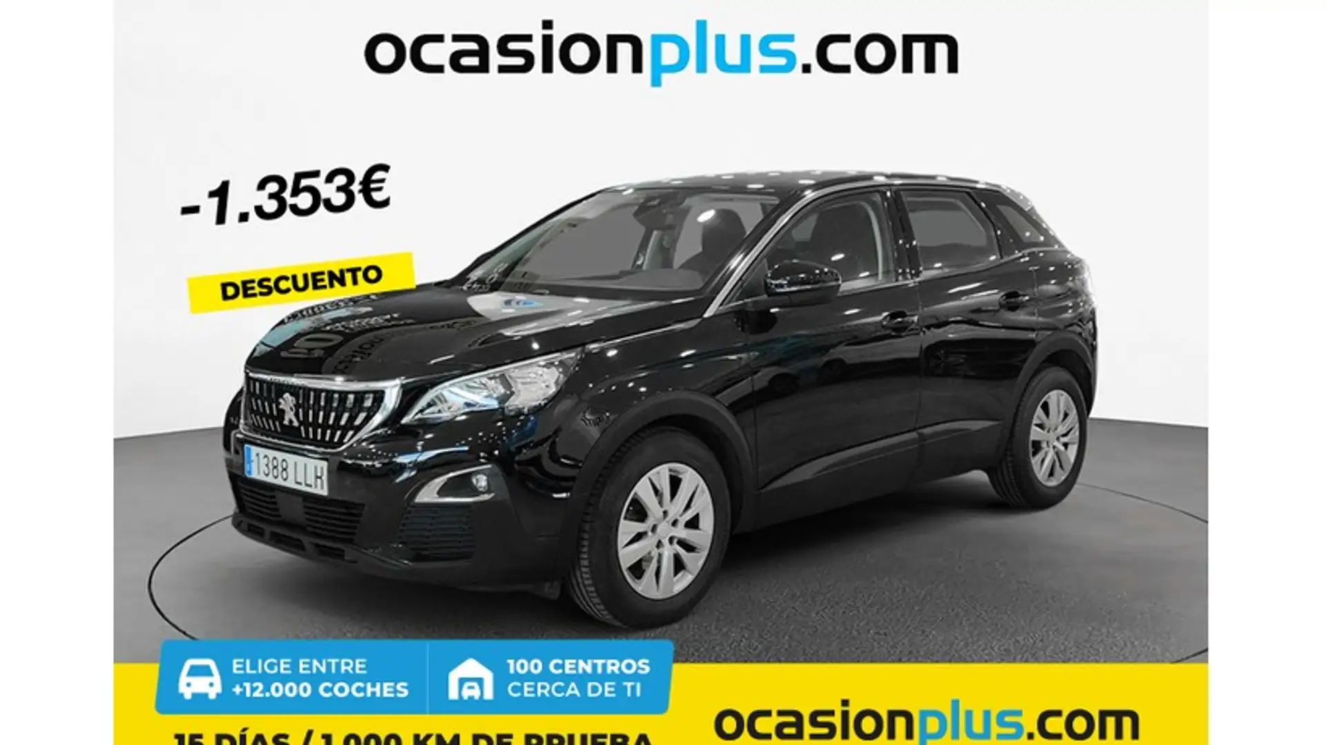 Peugeot 3008 1.2 PureTech S&S Access 130 Negro - 1