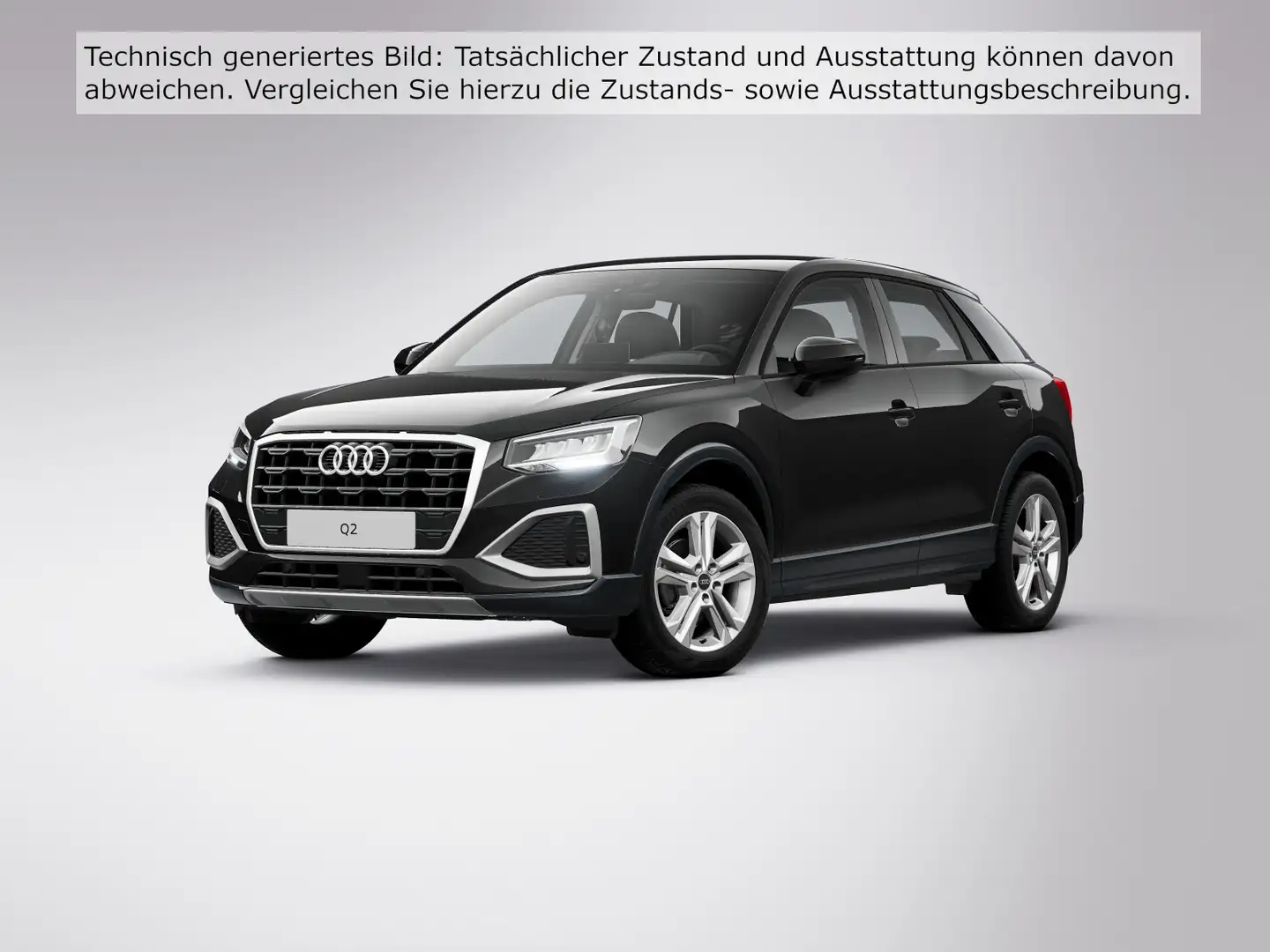 Audi Q2 30 TFSI ADVANCED SITZH NAVI+VORB. eKLAPPE AUD Schwarz - 2