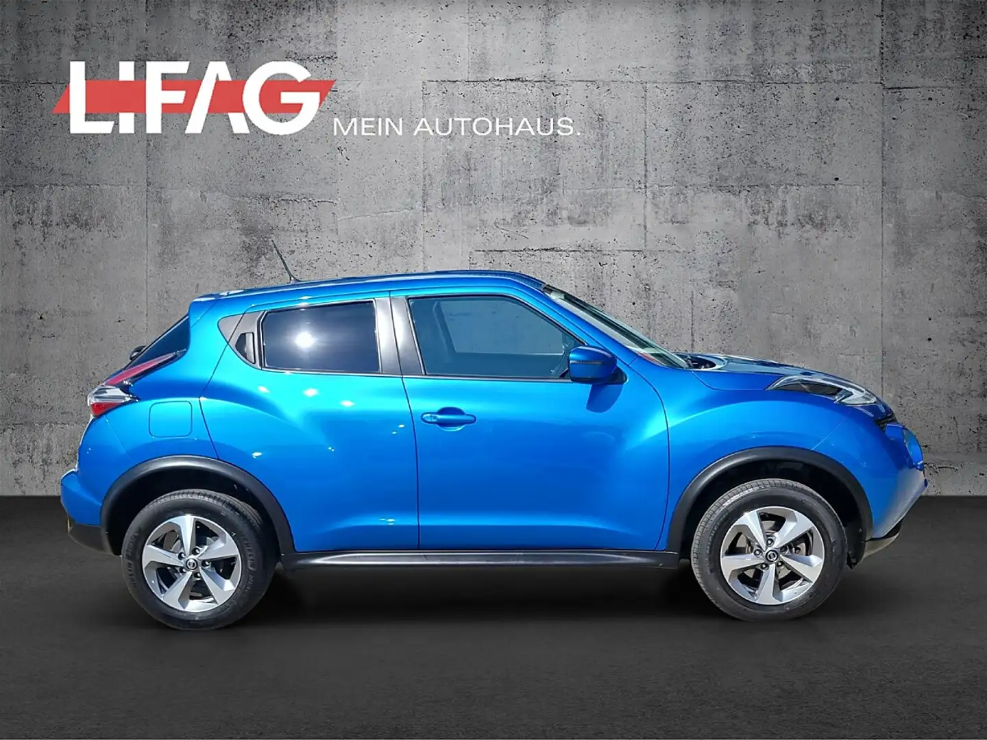 Nissan Juke 1,6 N-Connecta Aut. Blau - 2