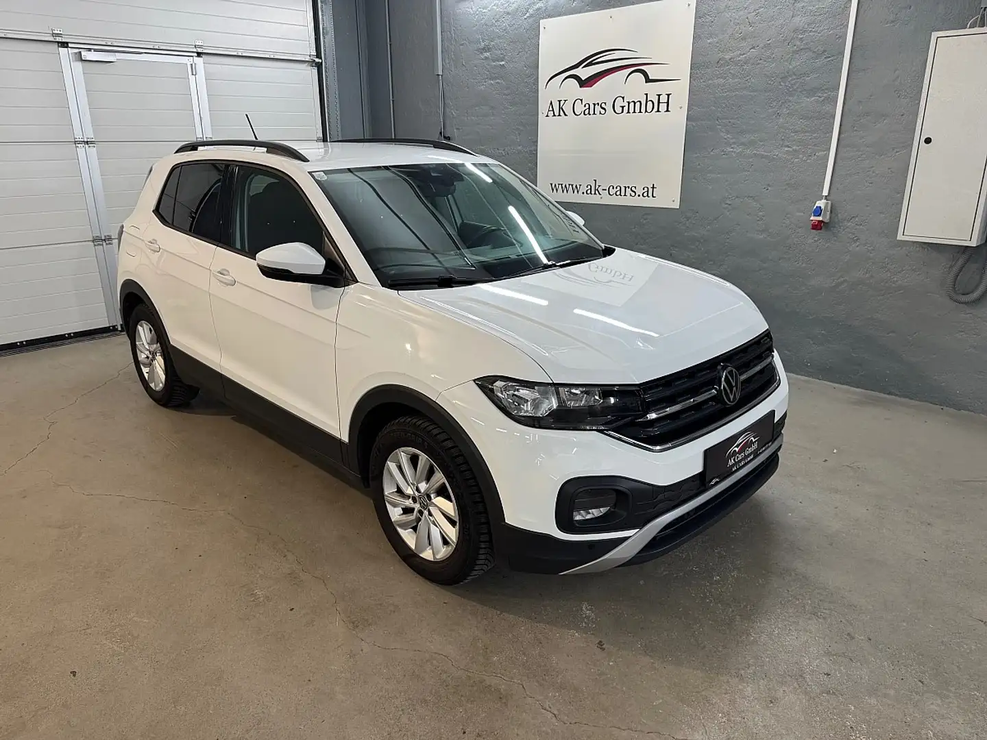 Volkswagen T-Cross 1,0 TSI Life*Sitzheizung*MwSt.Ausweisbar* Weiß - 1