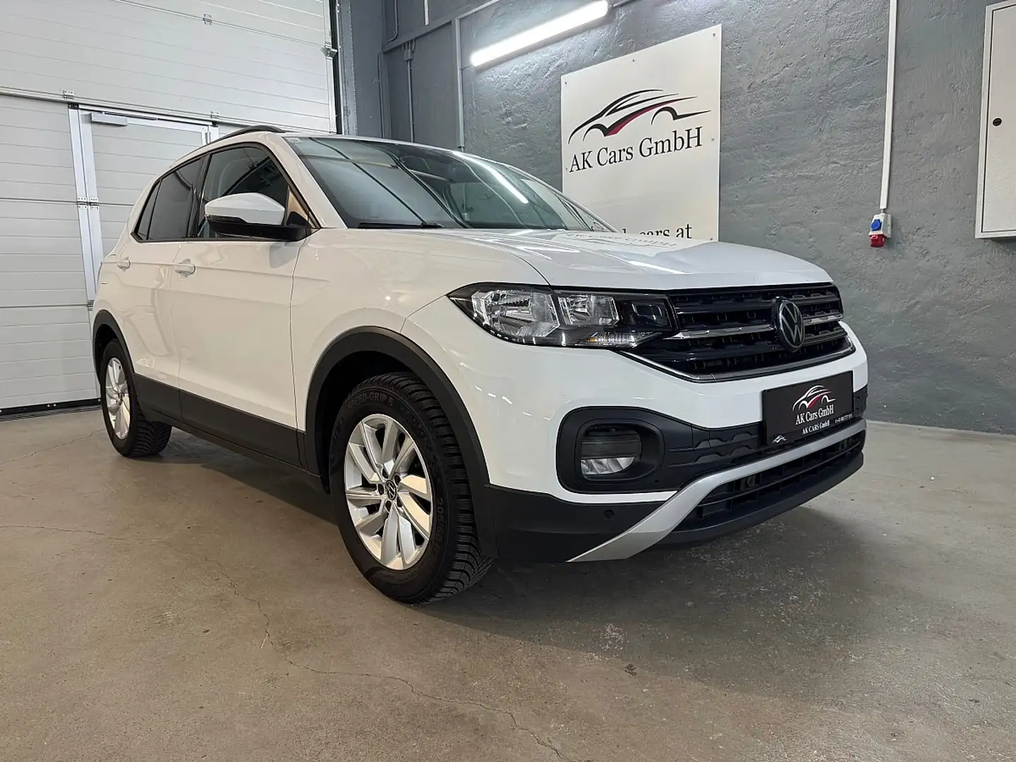 Volkswagen T-Cross 1,0 TSI Life*Sitzheizung*MwSt.Ausweisbar* Weiß - 2