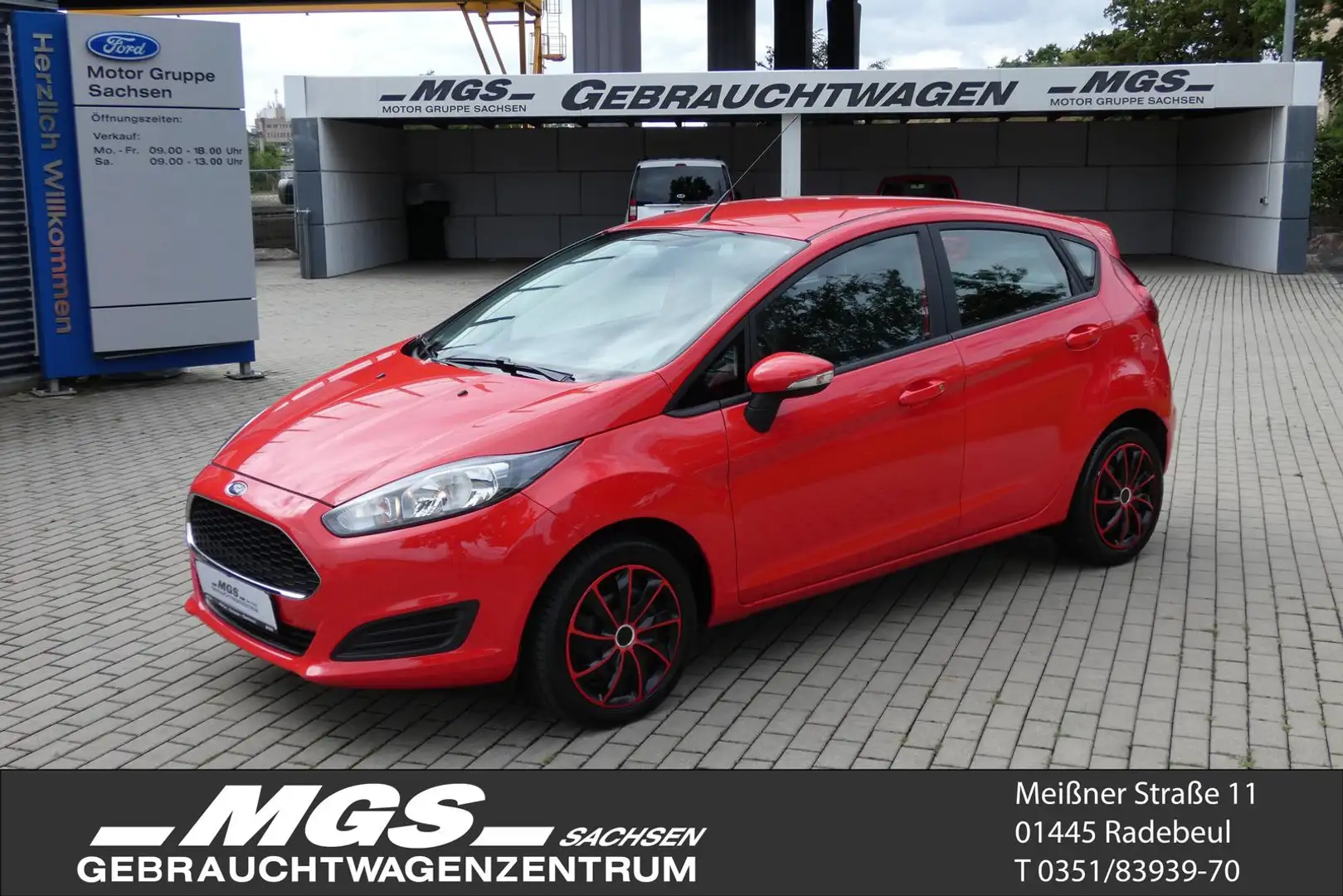 Ford Fiesta 1.25 'Trend' #KLIMA #MP3 #CD Rot - 1