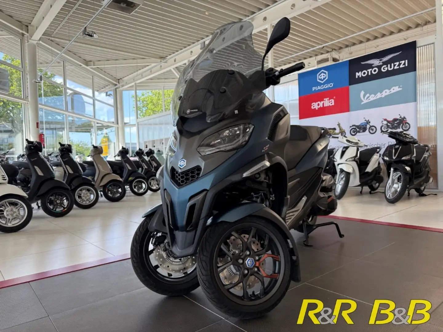 Piaggio MP3 500 Exclusive E5+ AT FSE+KAMERA+MIA+ABS+ASR+LED+GARANT Blu/Azzurro - 1