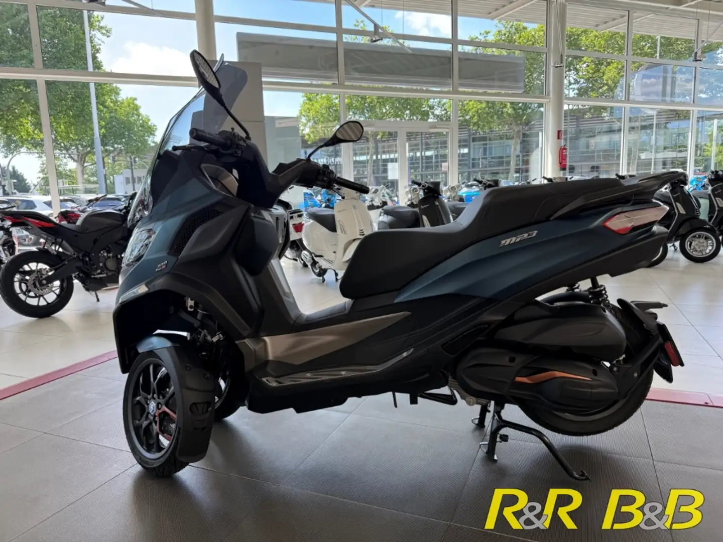 Piaggio MP3 500 Exclusive E5+ AT FSE+KAMERA+MIA+ABS+ASR+LED+GARANT Blu/Azzurro - 2