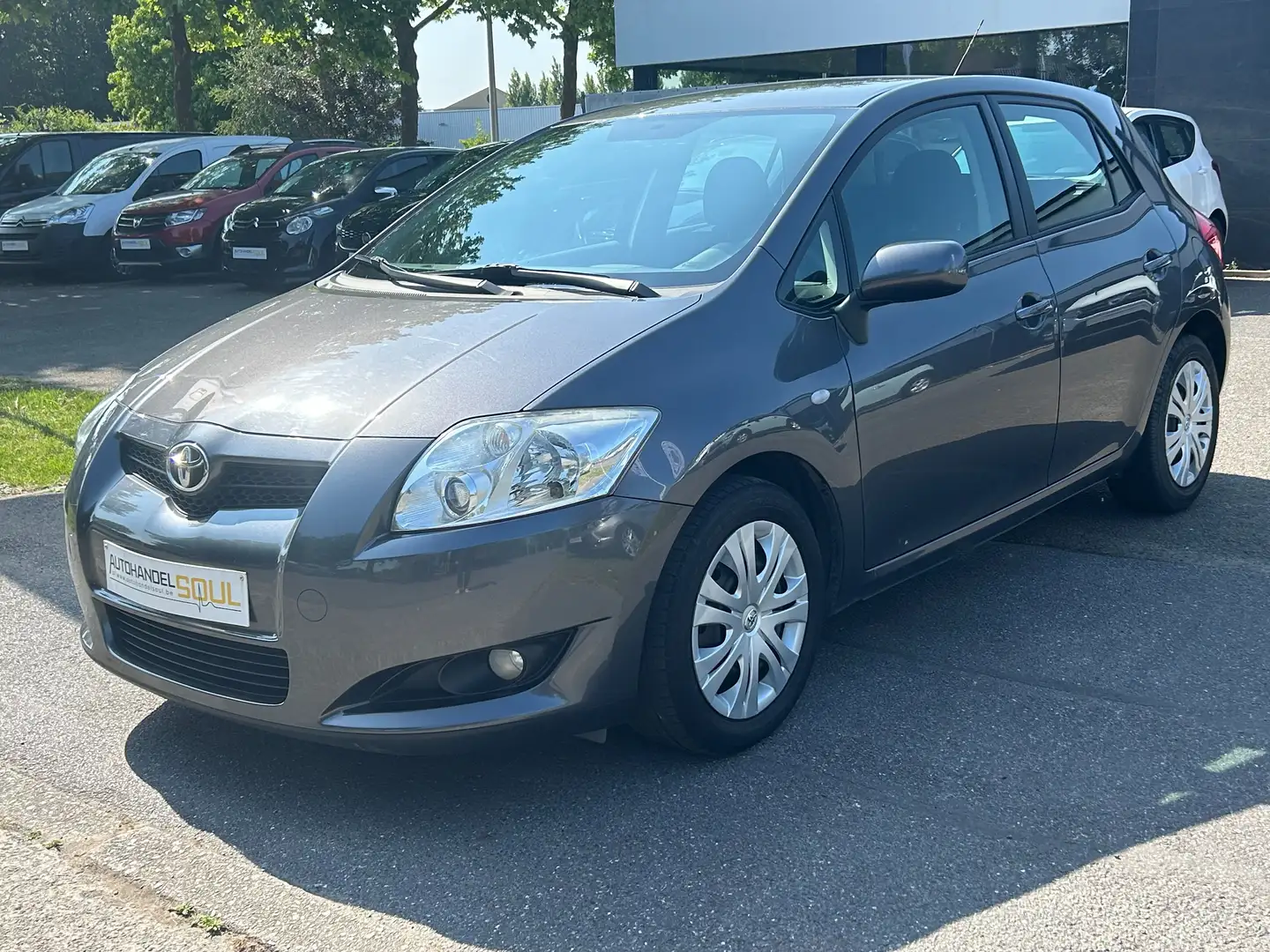 Toyota Auris 1.4i, 2008, 92.300km, Airco, Keuring + Garantie Grijs - 1