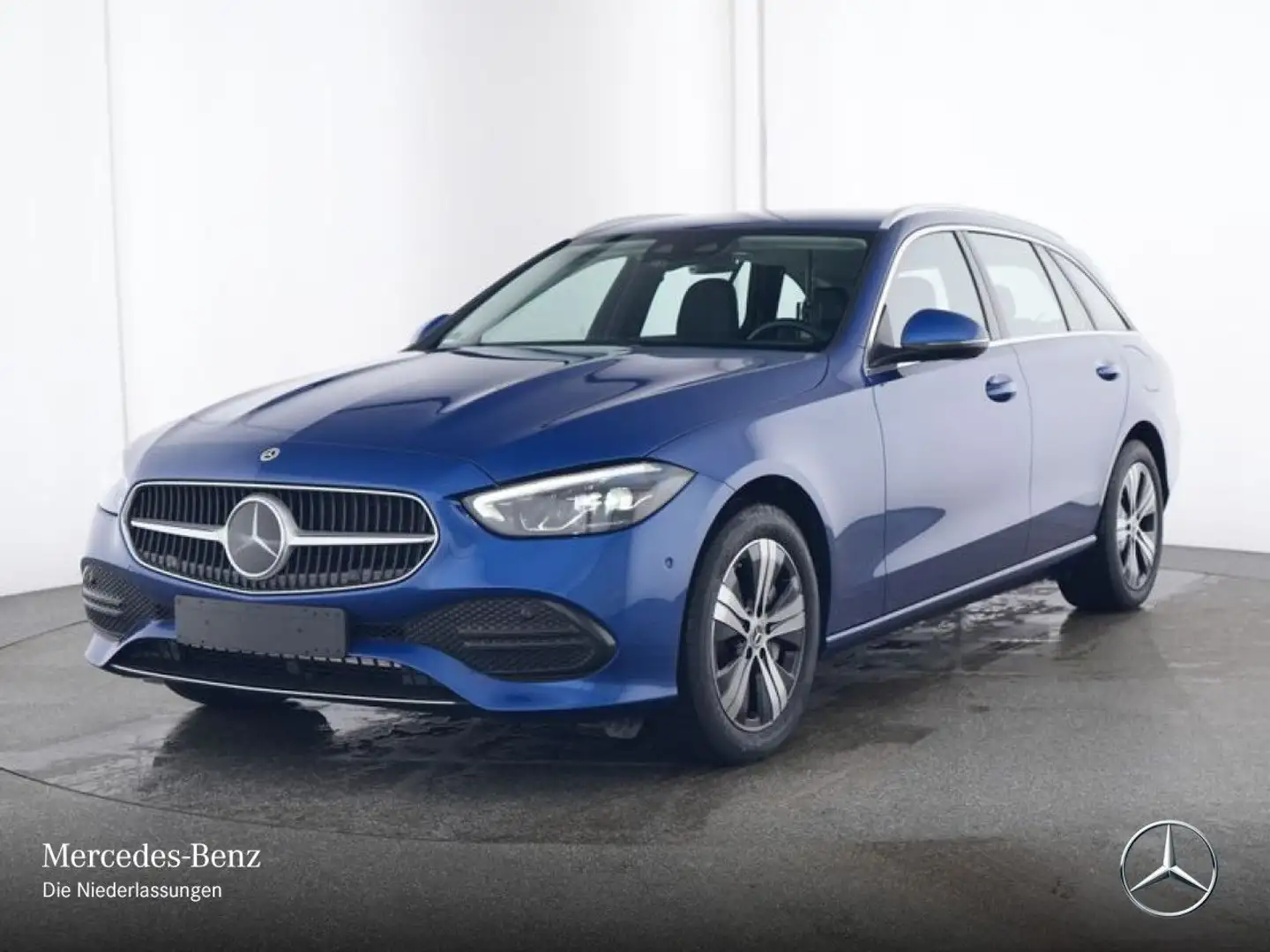 Mercedes-Benz C 300 e T AVANTG+AHK+LED+KAMERA+KEYLESS+9G Blau - 2