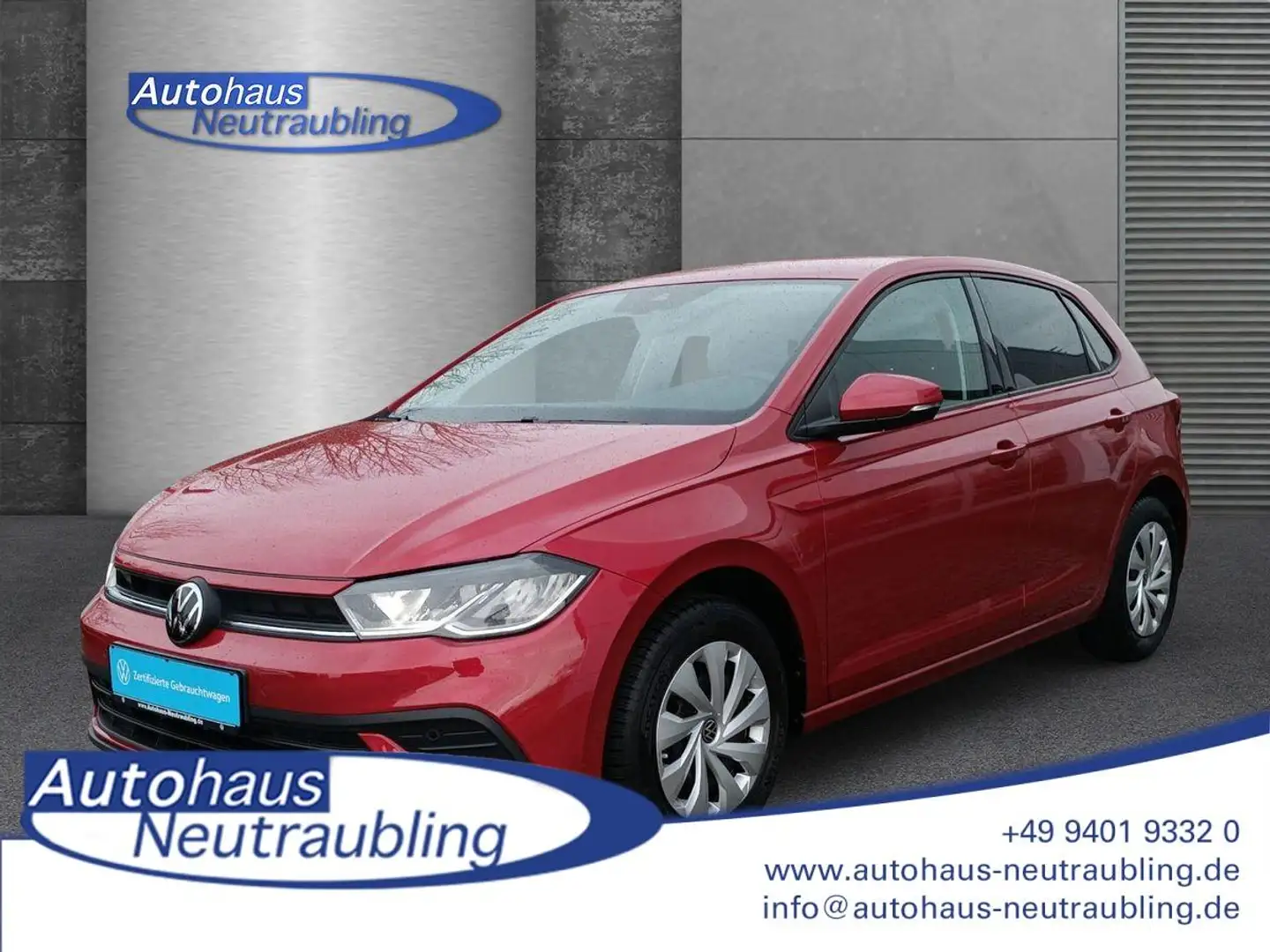 Volkswagen Polo 1.0 "LIFE" NAVI+LED+SHZ+GRA+PDC+KLIMA+DAB++ Rot - 1