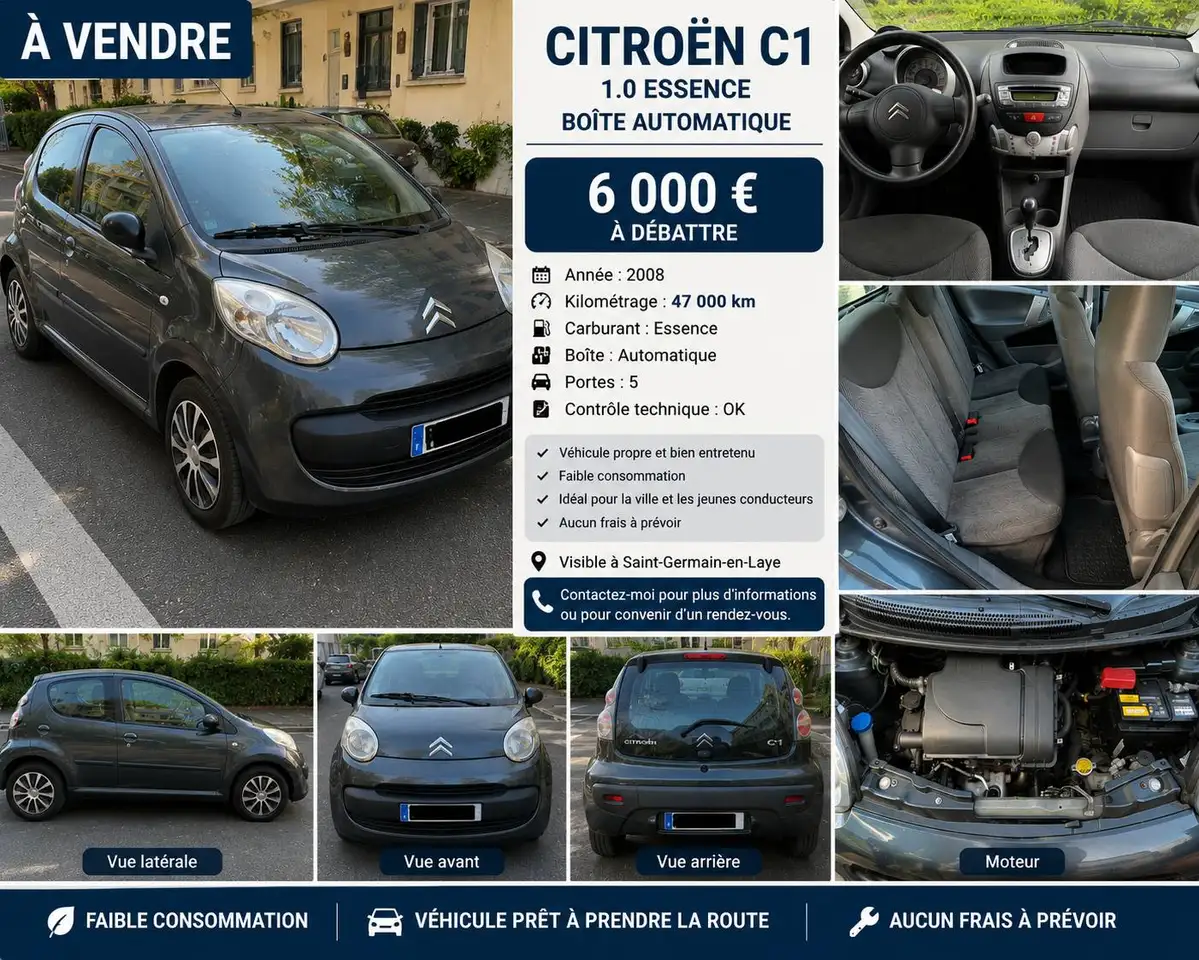 Citroen C1 1.0i airDream Pack SensoDrive A
