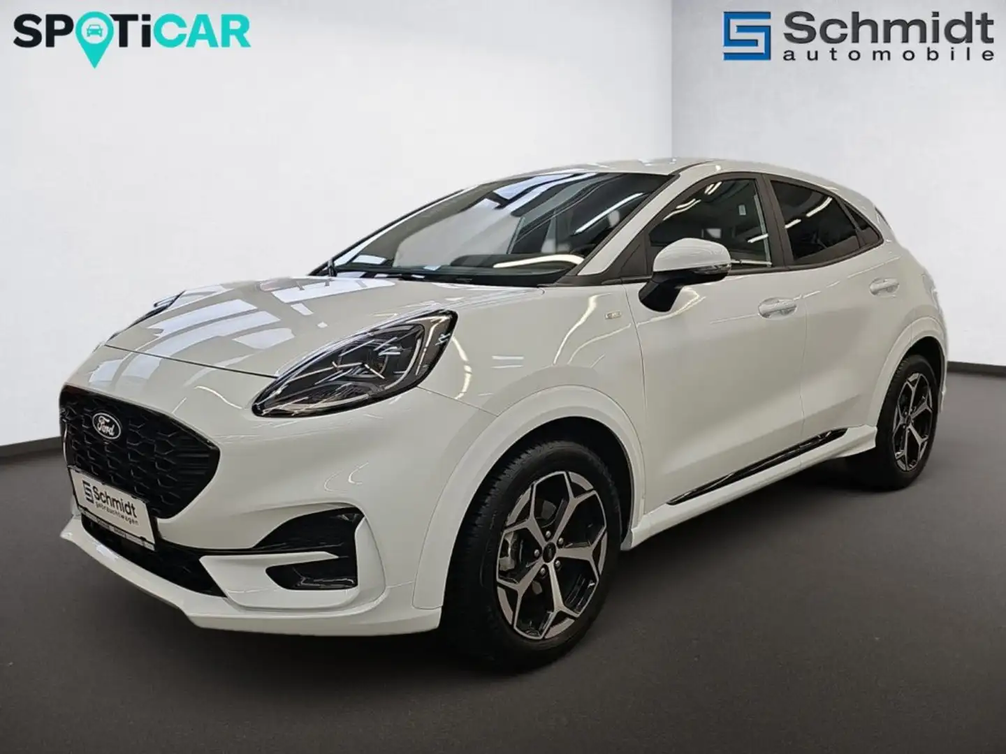 Ford Puma ST-Line 5-türig 1,0L Eboost MHEV 125PS A FWD Weiß - 2