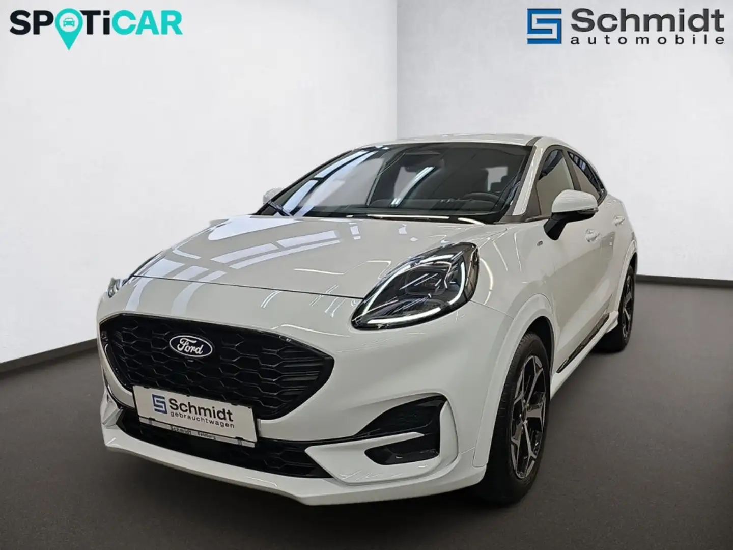 Ford Puma ST-Line 5-türig 1,0L Eboost MHEV 125PS A FWD Weiß - 1
