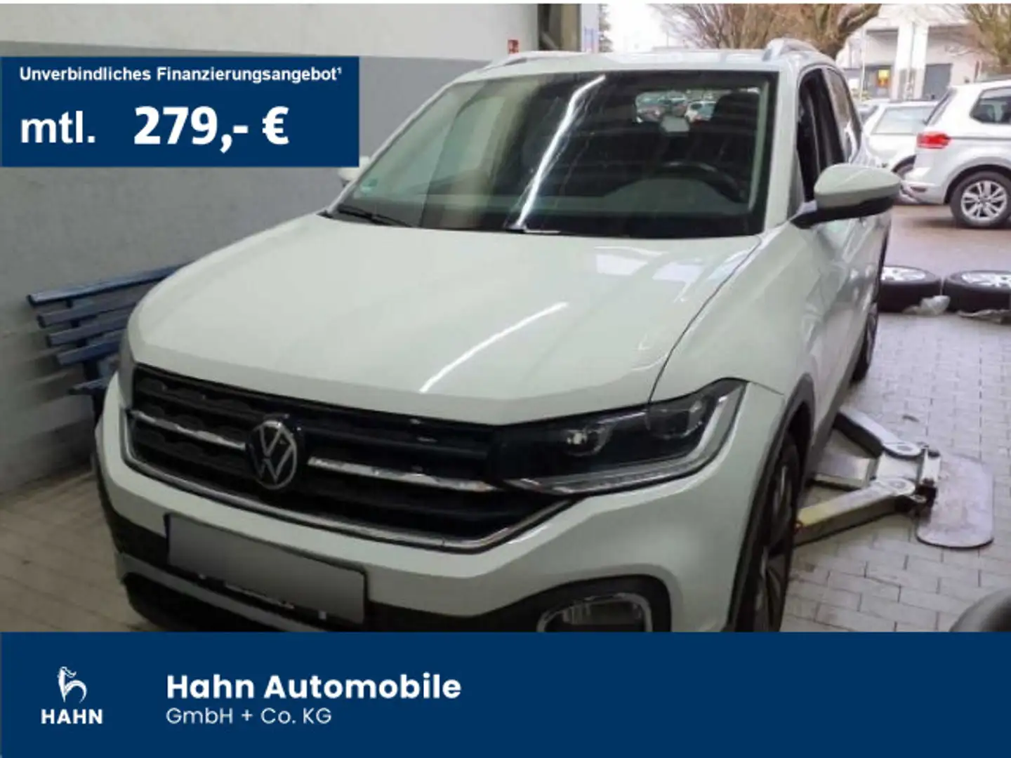 Volkswagen T-Cross 1.0TSI Style ACC LED Navi Climatr. PDC Weiß - 1