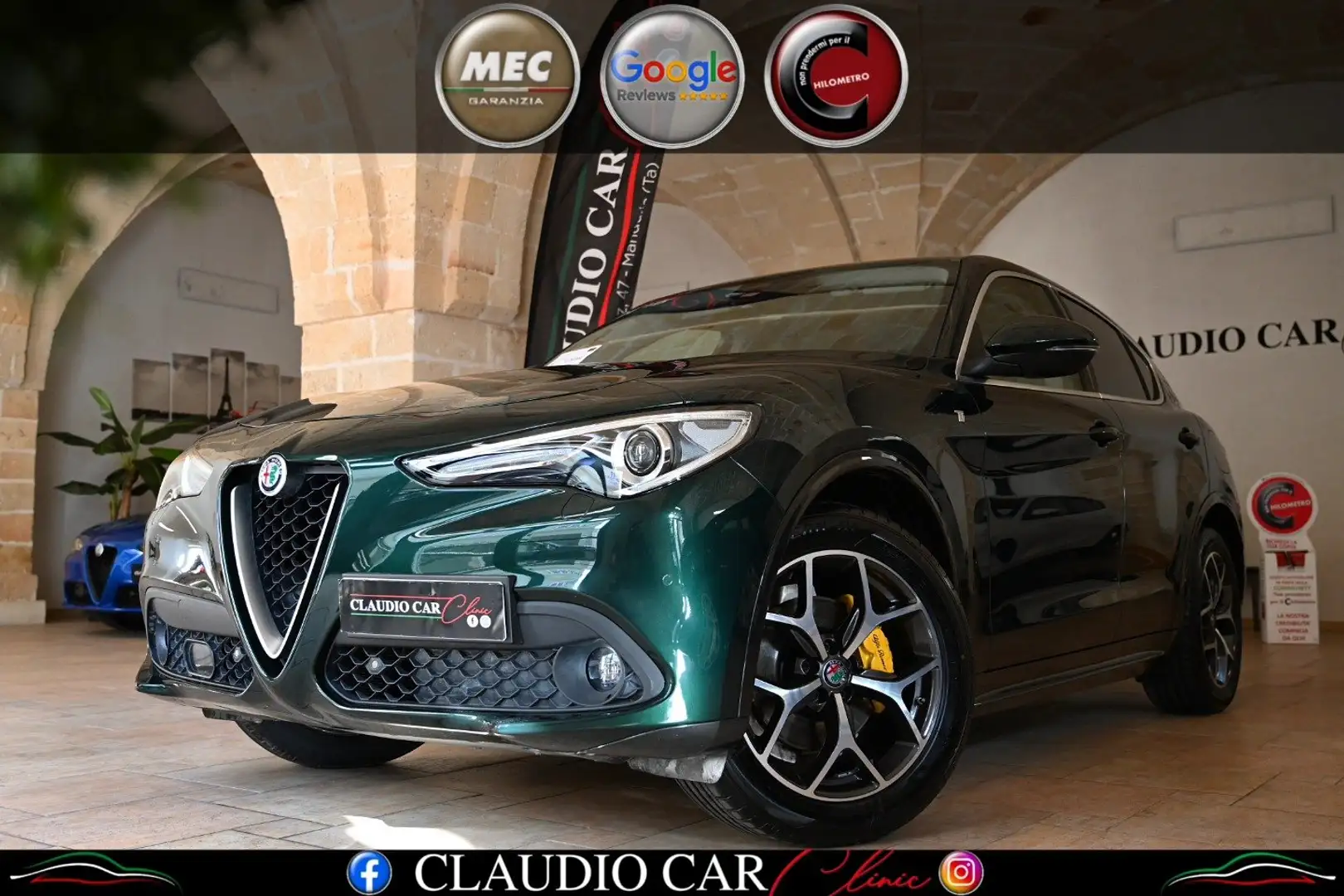 Alfa Romeo Stelvio Stelvio 2020 2.2 t Ti Q4 210cv auto Verde - 1