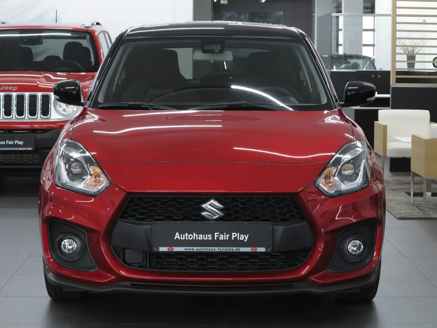 Suzuki Swift BOOSTJET HYBRID SPORT/1.HAND/UNFALLFREI ! Rosso - 2