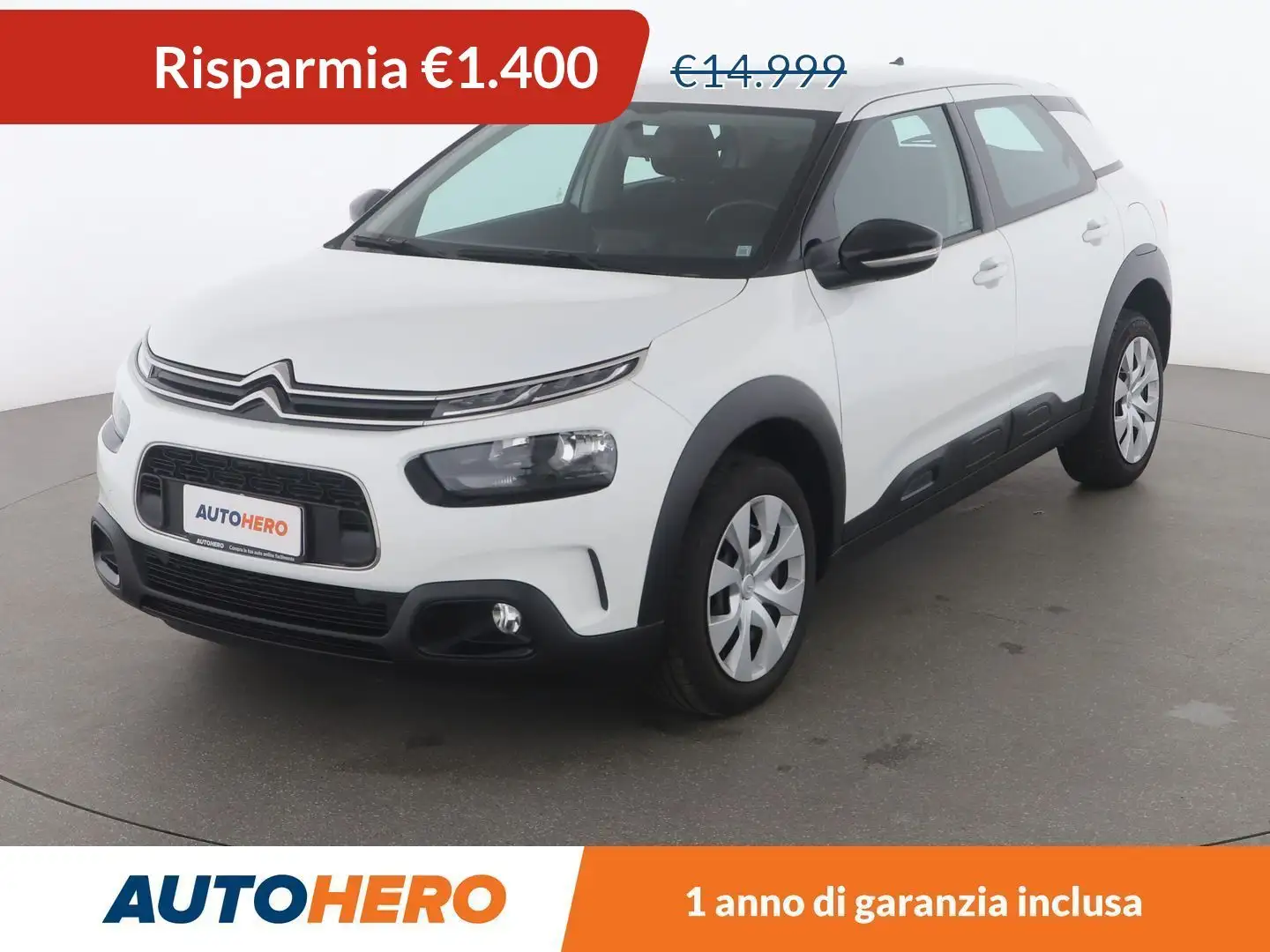 Citroen C4 Cactus 1.5 Blue-HDi Feel Bianco - 1