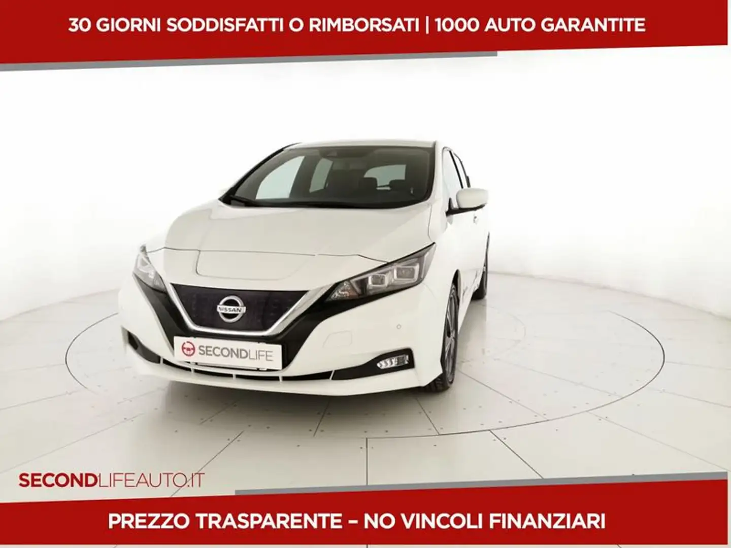 Nissan Leaf Acenta 40kWh 150cv my19 Bianco - 1