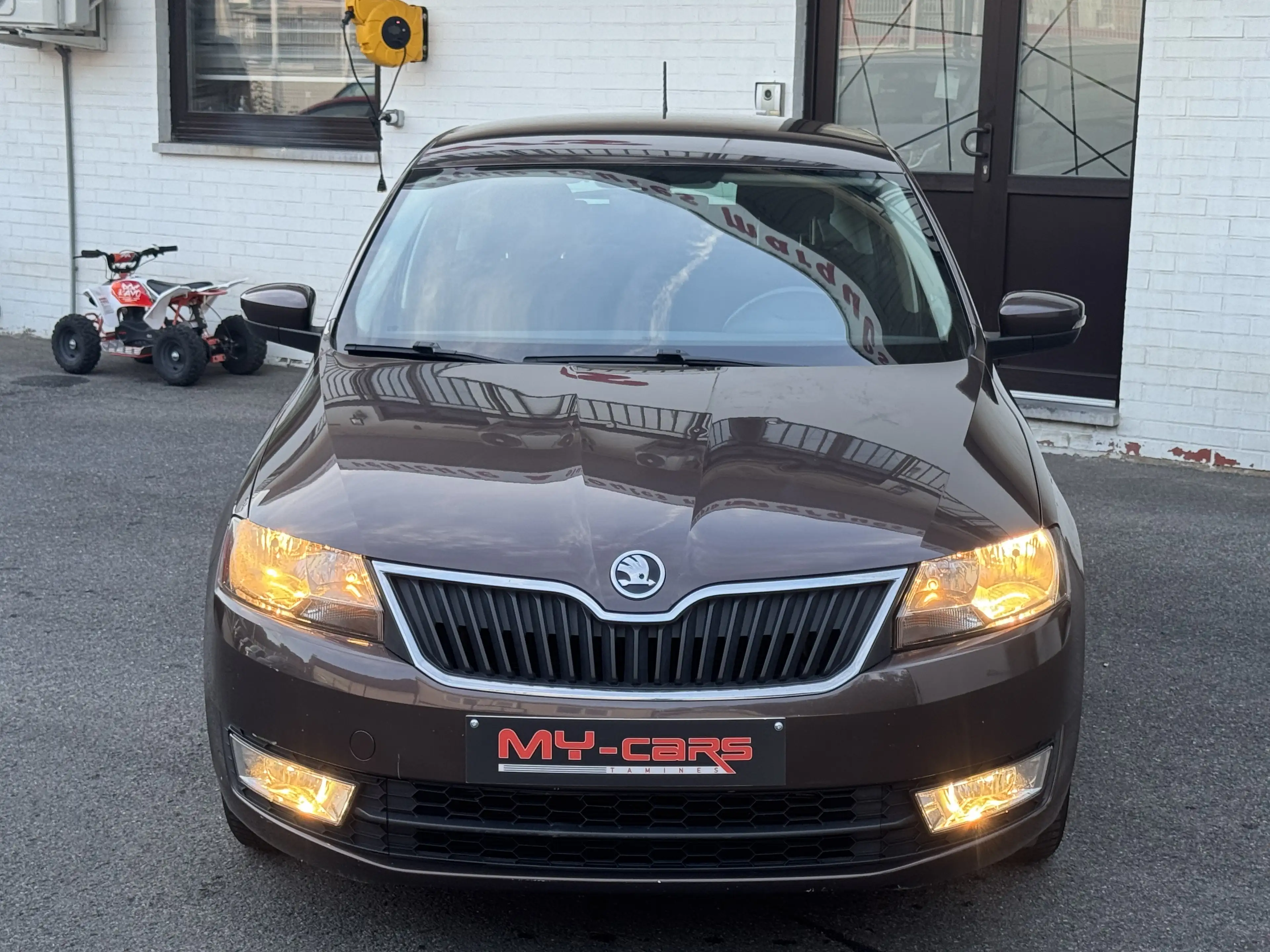 Skoda Rapid/Spaceback RABID 1200 ESSENCE BERLINE 4 PORTES GPS CLIM JA — photo 3