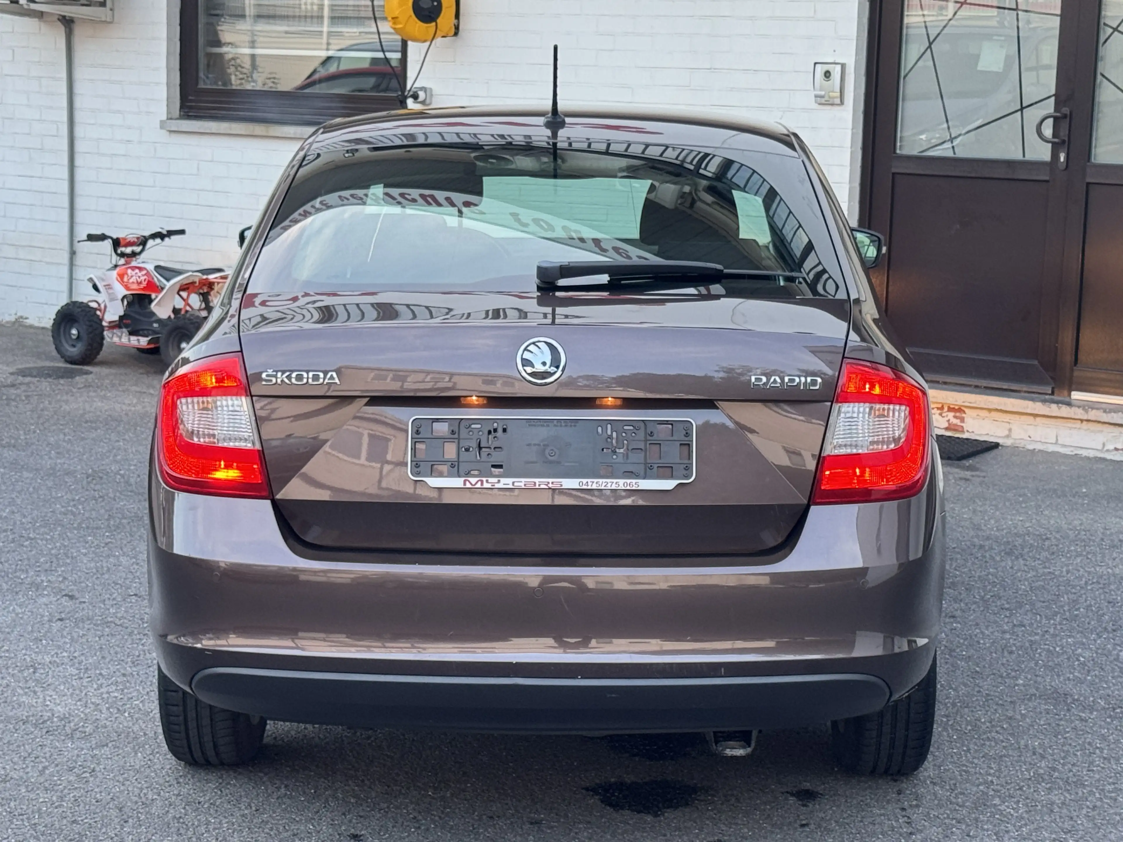 Skoda Rapid/Spaceback RABID 1200 ESSENCE BERLINE 4 PORTES GPS CLIM JA — photo 8