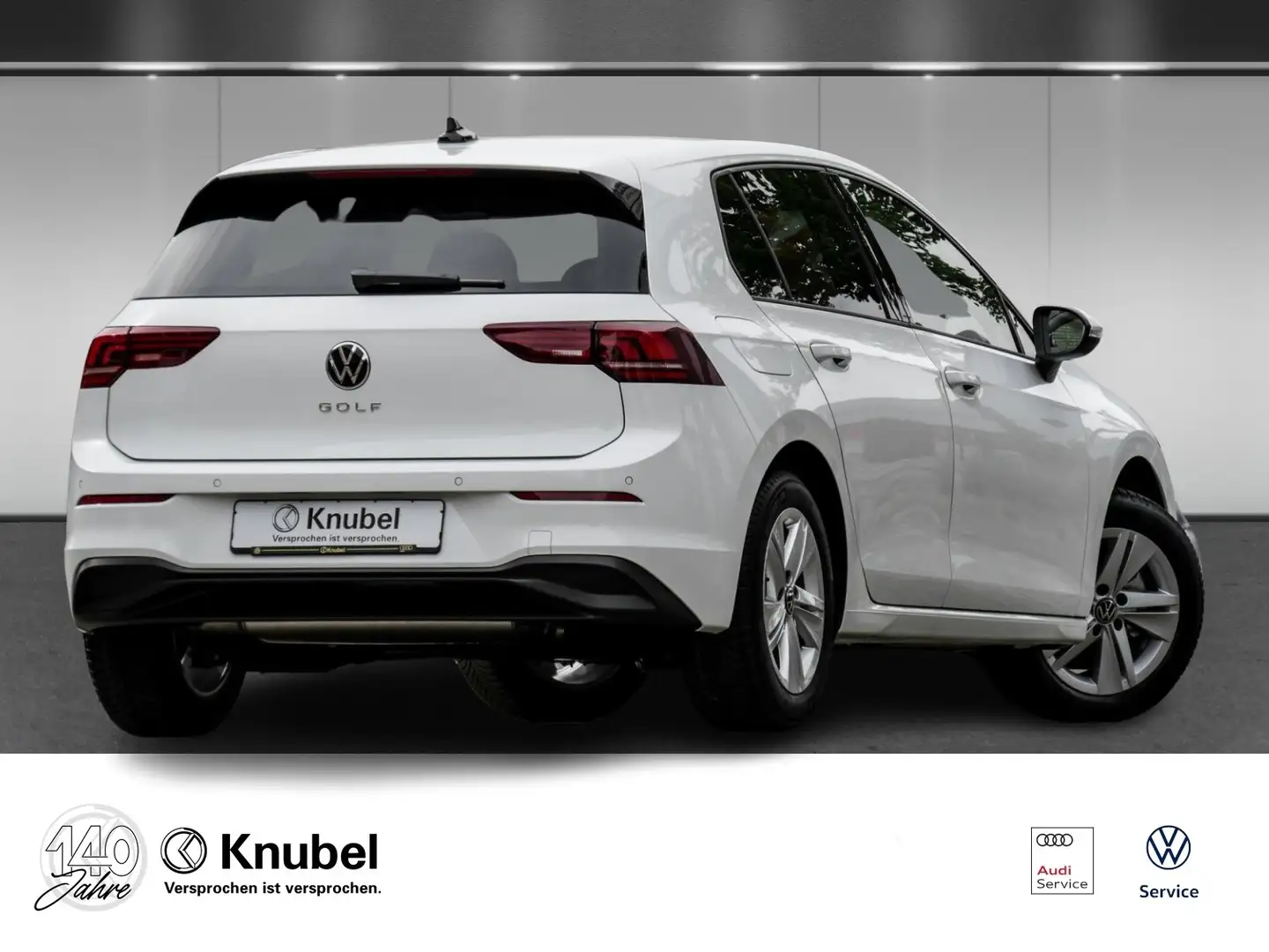 Volkswagen Golf VIII Life 1.5 TSI LED Nav.vorb. ACC Dig.Cockpit Weiß - 2