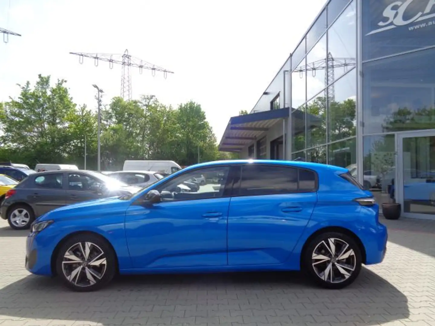 Peugeot 308 PureTech 130 EAT8 Allure *Navi / SH / RFK* Bleu - 2