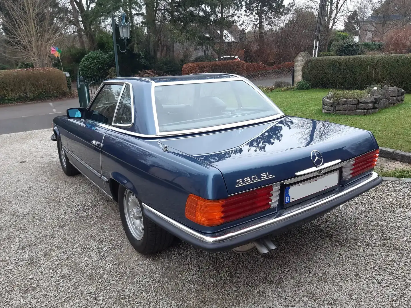 Mercedes-Benz 380 SL Blau - 2