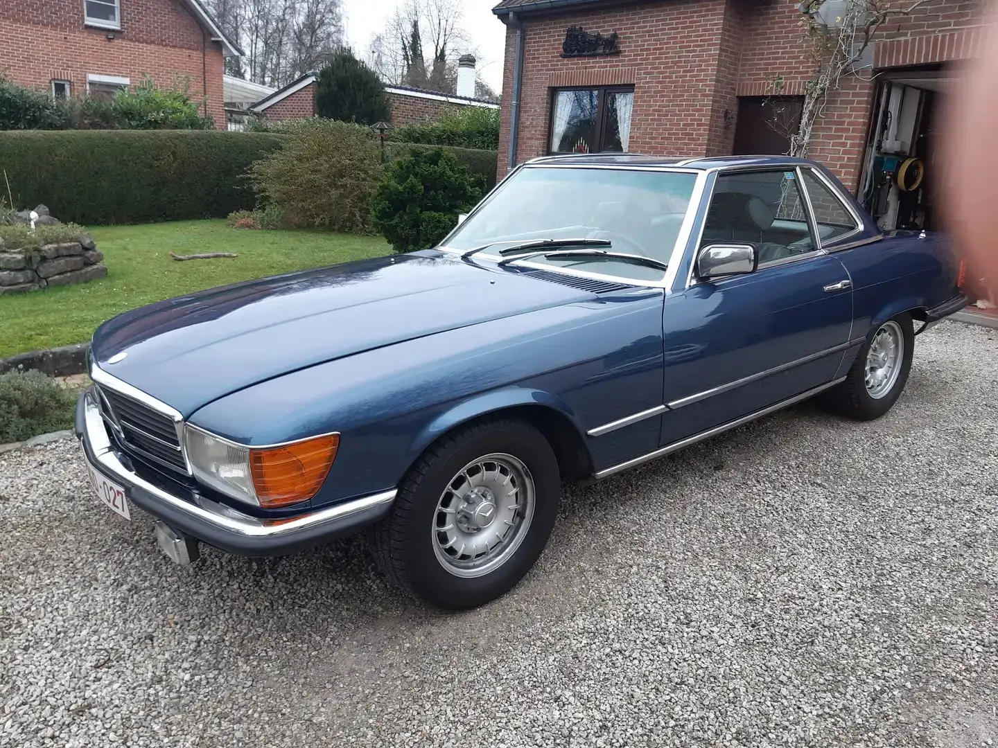 Mercedes-Benz 380 SL Blau - 1