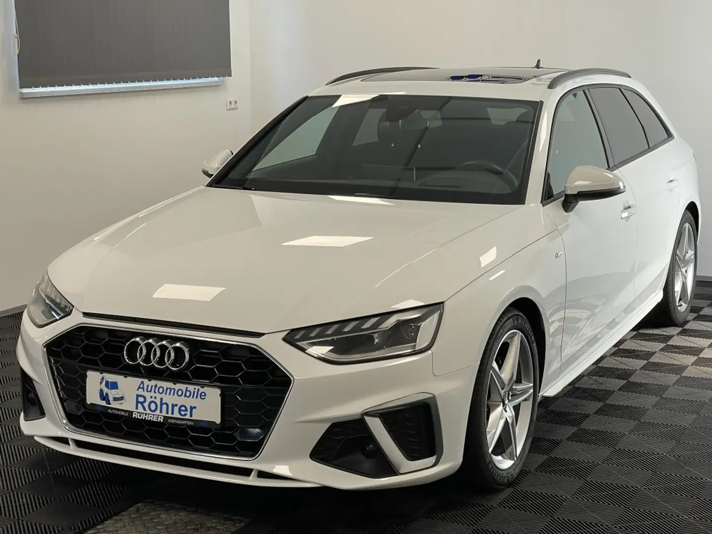 Audi A4 Avant 35 TDI S-Tronic S-Line Virtual Pano HUD Weiß - 2