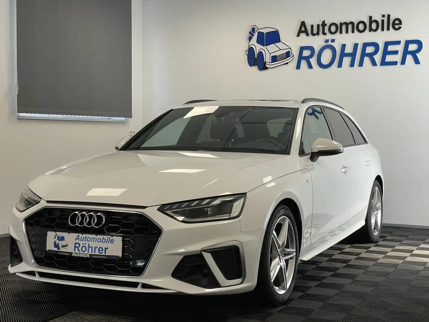 Audi A4 Avant 35 TDI S-Tronic S-Line Virtual Pano HUD Weiß - 1